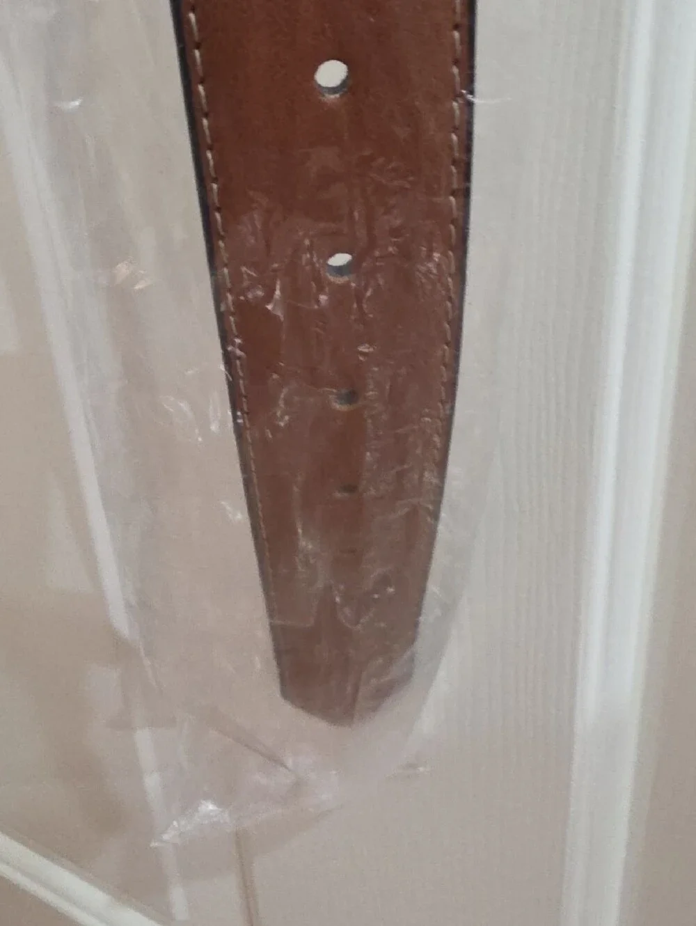 Steve Madden Brown/Black Reversible Leather Belt with Silver Buckle - Size 38